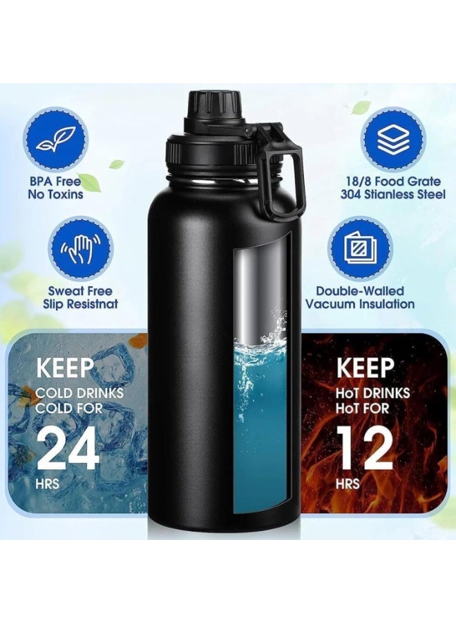 Portal 1000ml Stainless Steel Thermal Flask – Insulated Bottle for Hot & Cold Drinks multi colour - Image 5